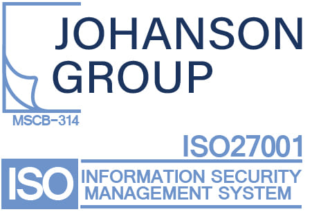 Johanson Group ISO 27001 certification mark